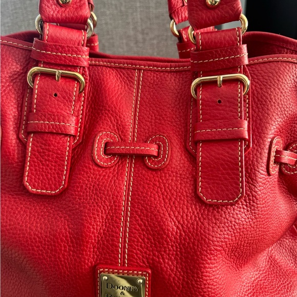 Dooney & Bourke Vibrant Red Tote - Picture 8 of 16